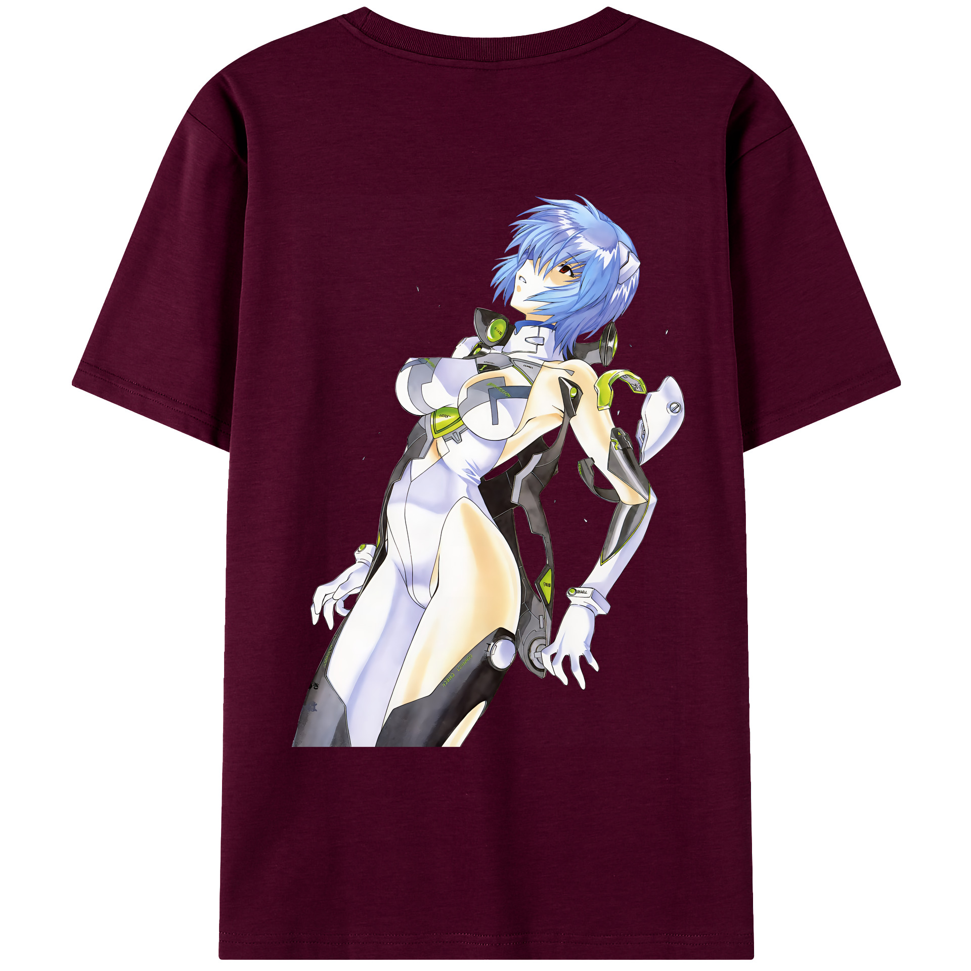 （画像用） EVA 新世紀エヴァンゲリオン レディース半袖Tシャツ(バックプリント)